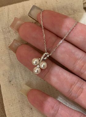 小几何项链高级感链小众优雅日