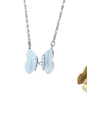 锆石百搭新款蝴蝶链双排微镶韩