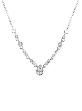 链2024新款项链锆石精致水滴颈链