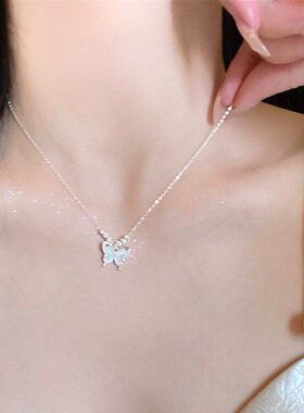 蝴蝶设计choker锁骨感新中式清冷