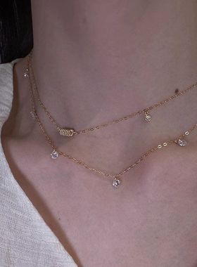 微锁银轮镶圆饼闪钻小S925设计