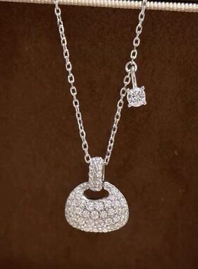 链通勤超闪满天星女项链小轻奢