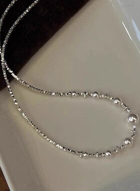 锁骨钛钢高级感链小众女轻奢仿