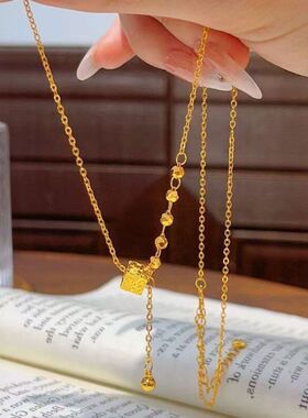 链送方糖时尚金店碎碎冰新款百搭