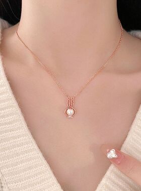 设计感小萌锁骨链通勤轻奢小众
