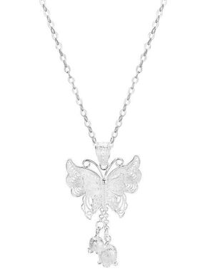 项链花丝流苏链2024风女铃兰新款