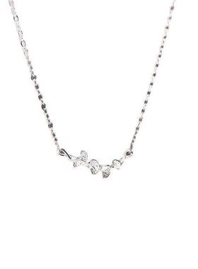 批发链银杏叶饰品设计礼物锁骨百搭女小众项链轻奢高级感时尚优雅