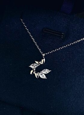 款秋冬项链代发女夏轻麦穗锁骨