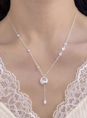 流苏新款时尚女小气质项链喜乐