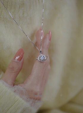 镶钻链女情人节设计感轻奢小众