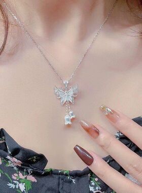 蝴蝶流苏气质百搭甜美新款批发