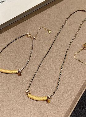 中古虎眼石国风Vintage爆款手链