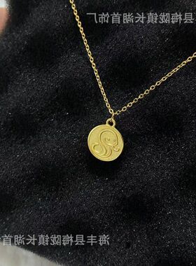 项链金蛇新款坠礼物福牌生肖女款