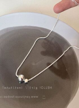 圆珠批发方块小众直播简约锁骨