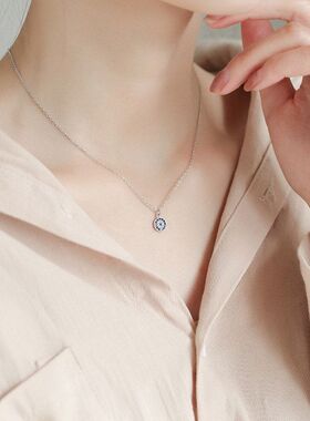 土耳其几何形女迷你圆形链小众