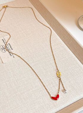 风锁骨ins女百搭小饰品小红书