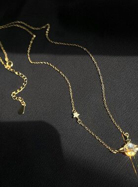 风轻项链星球冷淡女简约小行星