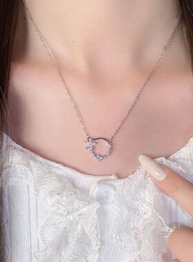 不锈钢设计感轻奢韩版超闪小众