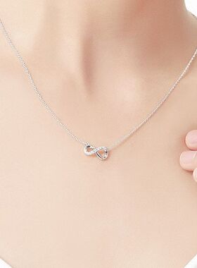 锆石环链小众乌斯颈链莫比锁骨