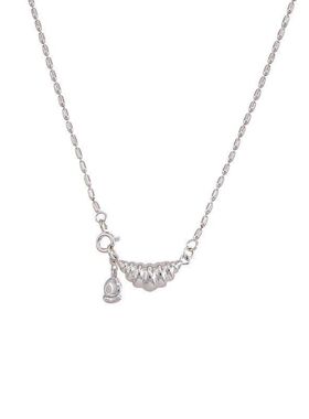 ins韩国项链百搭简风小众牛角博