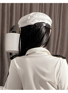 女警帽制服派对黑色警帽