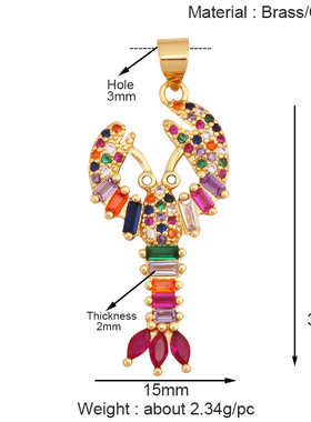 K91 饰品配件 海洋生物 小丑鱼 小龙虾 海马 贝壳 螃蟹 海龟 海豚