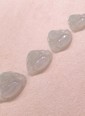 天然翡翠佛公吊坠冰种佛公挂件