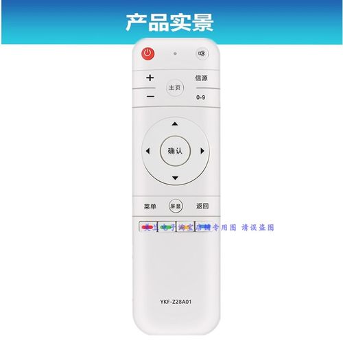 适用熊猫电视机遥控器YKF-Z28A01 42F15S3 50C51S LE39/55F88S-UD - 图0