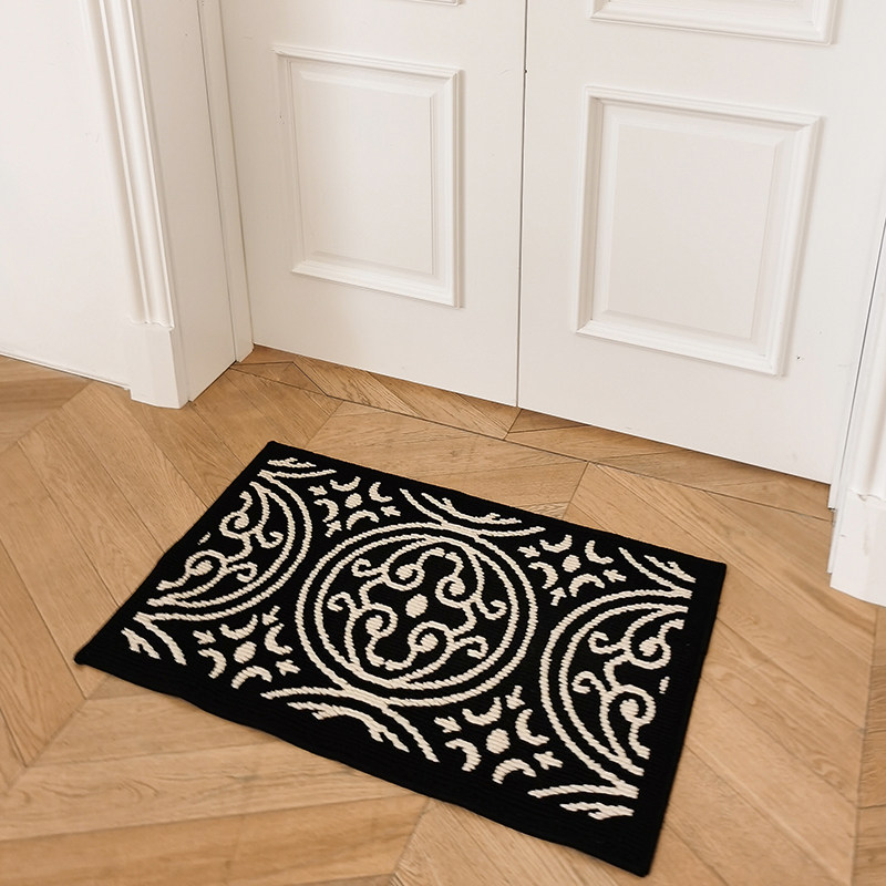 福笙法式编织地垫入户门垫耐脏脚垫玄关门套浴室防滑地毯,淘宝优惠券,粉丝福利购,淘宝优惠卷