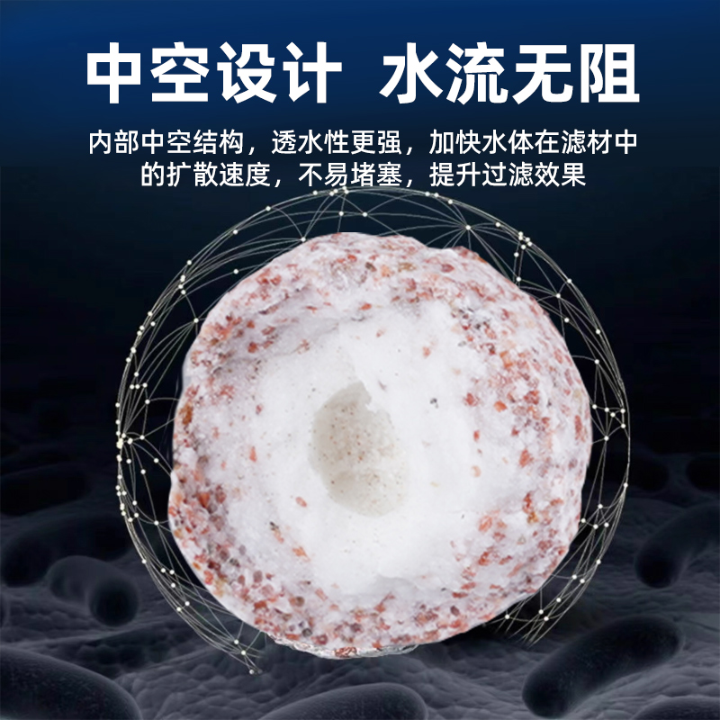 鱼缸过滤材料专用中空石英球硝化细菌培菌生化滤材过滤净水细菌屋 - 图1