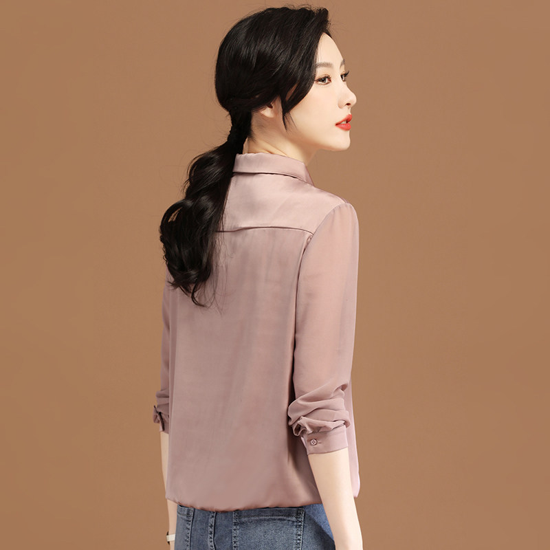 【新春新品9折】娃娃领镂空长袖衬衣 韩潮袭人蕾丝衫/雪纺衫