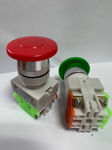 乐清永前电气蘑菇按钮开关 LA128B(LAY37) Y090-11M Ф22MM - 图0