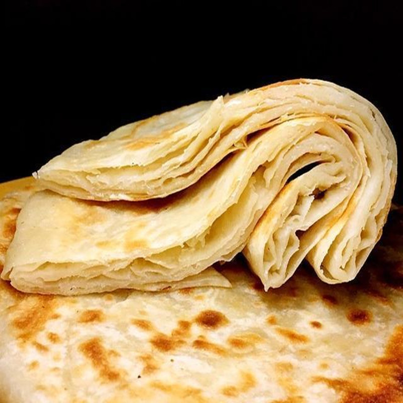 天津特产当日现做天津风味小吃烙饼早餐死面饼大饼饼丝约280克/张 - 图2