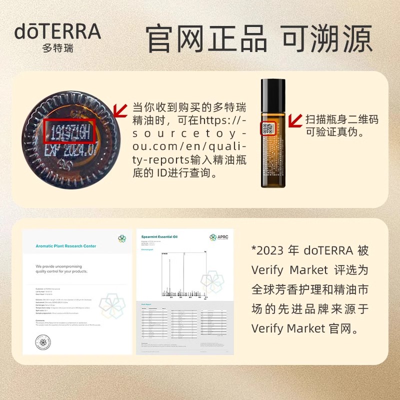 doTERRA多特瑞乳香精油单方纯精油身体按摩植物香薰官方旗舰正品 - 图3