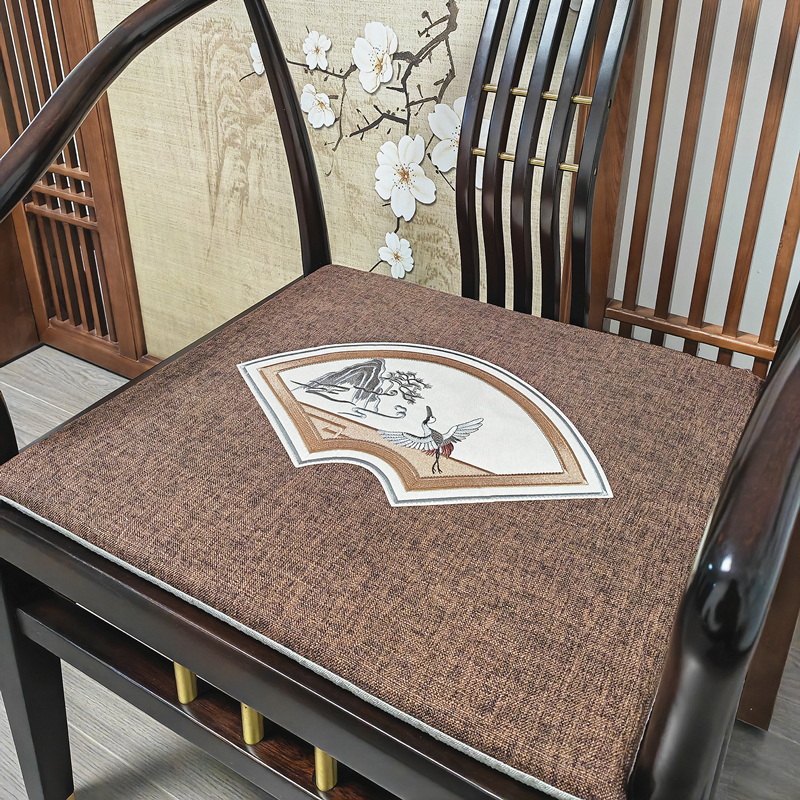 新款中式坐垫餐椅垫红木沙发垫圈椅太师椅椅子垫防滑中式古典定做,淘宝优惠券,粉丝福利购,淘宝优惠卷