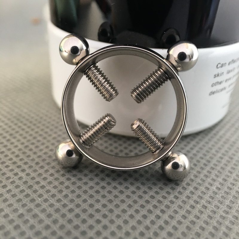 免穿刺饰品女性乳夹乳环无需穿孔钛钢十字螺丝朋克欧美配饰,淘宝优惠券,粉丝福利购,淘宝优惠卷