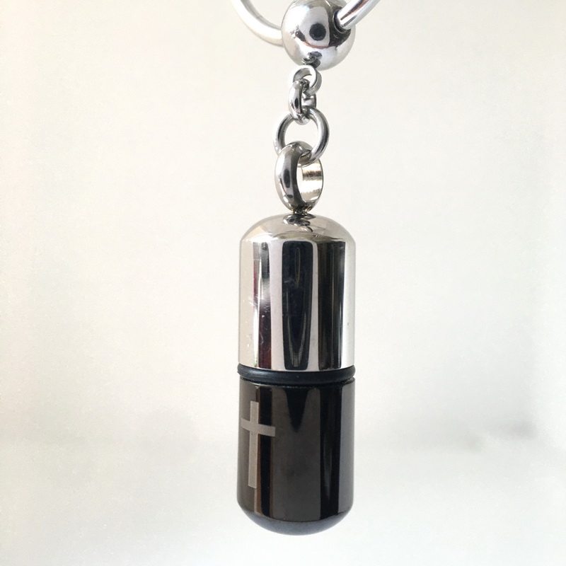 Original titanium steel pill pendant nipple ring
