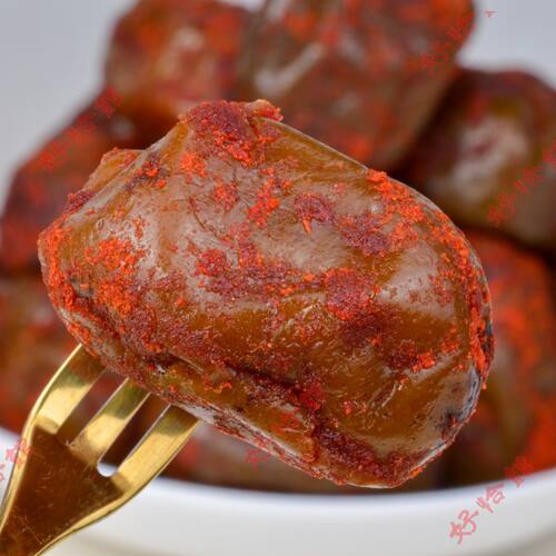 带皮酸枣粒280g瓶装辣味即食开胃菩提果湖南浏阳特产休闲零食 - 图2