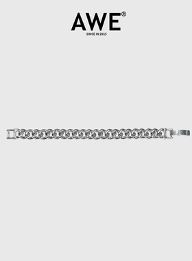 AWE回到未来双排镶钻古巴手链