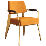 Американский обеденный стул максимальный дизайнерский офисный стул Iron Modern Nordic Light Luxury Sware, чтобы обсудить табуретки обратно