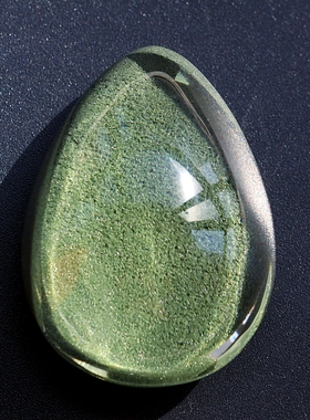 ◆钟灵毓秀◆绿泥丰富收藏级硕大绿幽灵聚宝盆坠（净重78.64克）