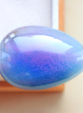 蓝色舒俱来冰润细糯玉化