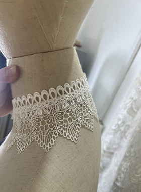 原创设计蕾丝假领子 百搭日系软妹蕾丝镂空花边领 衬衫叠穿神器