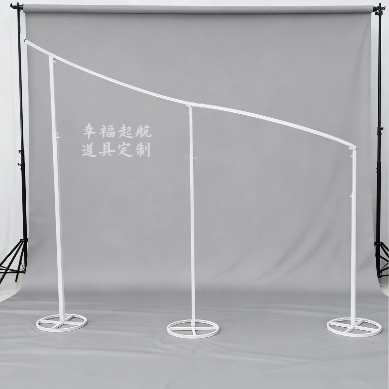 婚庆铁艺道具异型S架阶梯状婚礼布置迎宾区贝母片装饰线帘架子,淘宝优惠券,粉丝福利购,淘宝优惠卷