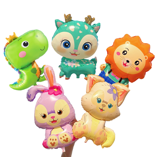 Animal shaped floating aluminum film balloon helium balloon