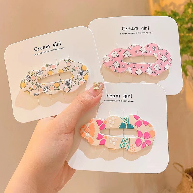 磨砂可爱卡通发夹女夏季女童碎发刘海夹子侧边夹BB夹韩国网红发卡,淘宝优惠券,粉丝福利购,淘宝优惠卷