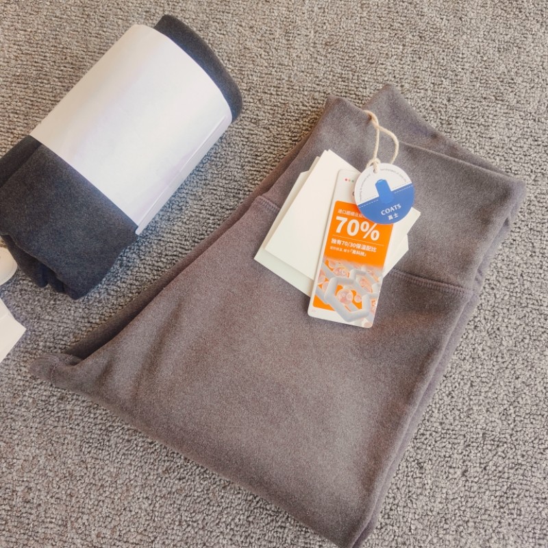 【享受恒温37度】女士高腰澳绒保暖裤秋冬高弹发热德绒厚秋裤打底