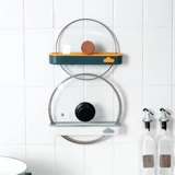 Домашняя туалетная настенная стена -Стойка для хранения обуви для ванной