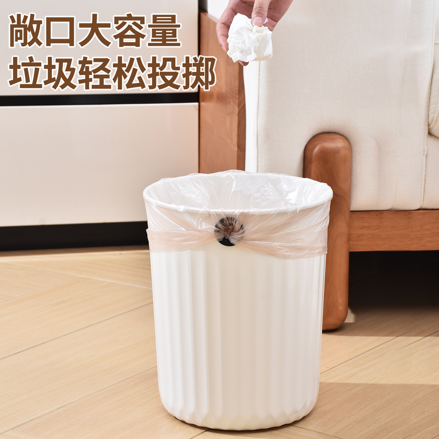 垃圾桶家用2025新款客厅现代简约厨房厕所卫生间卧室宿舍办公室桶