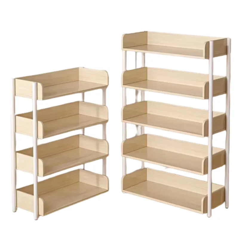 置物架落地多层收纳架子简易书架铁艺客厅储物架展示货架家用书柜,淘宝优惠券,粉丝福利购,淘宝优惠卷